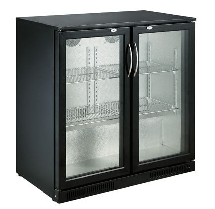 Combisteel Backbar Cooler Black 2 Doors 7455.1305 Combisteel