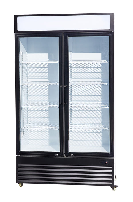 REFRIGERATOR 2 GLASS DOORS BEZ-750 GD