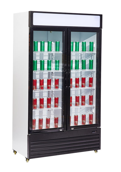 REFRIGERATOR 2 GLASS DOORS BEZ-750 GD