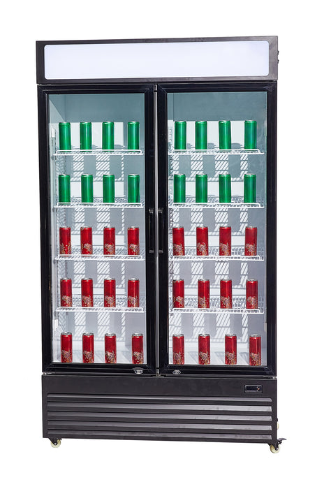 REFRIGERATOR 2 GLASS DOORS BEZ-750 GD