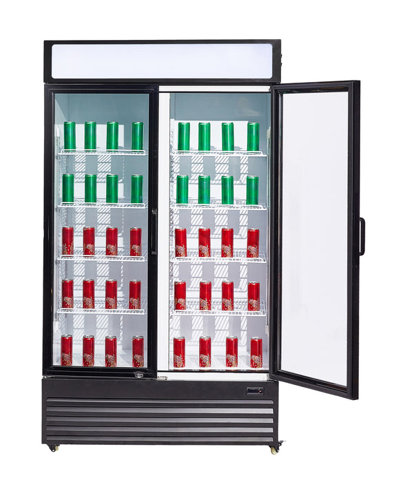 REFRIGERATOR 2 GLASS DOORS BEZ-750 GD