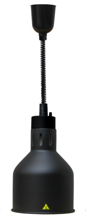 CS TELESCOPIC HEAT LAMP CHEFS HEAT-01 BLACK Combisteel