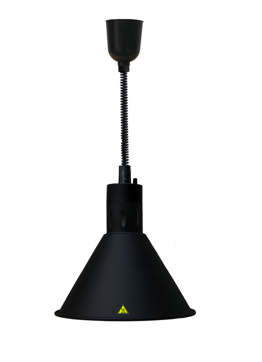 CS TELESCOPIC HEAT LAMP CHEFS HEAT-02 BLACK Combisteel