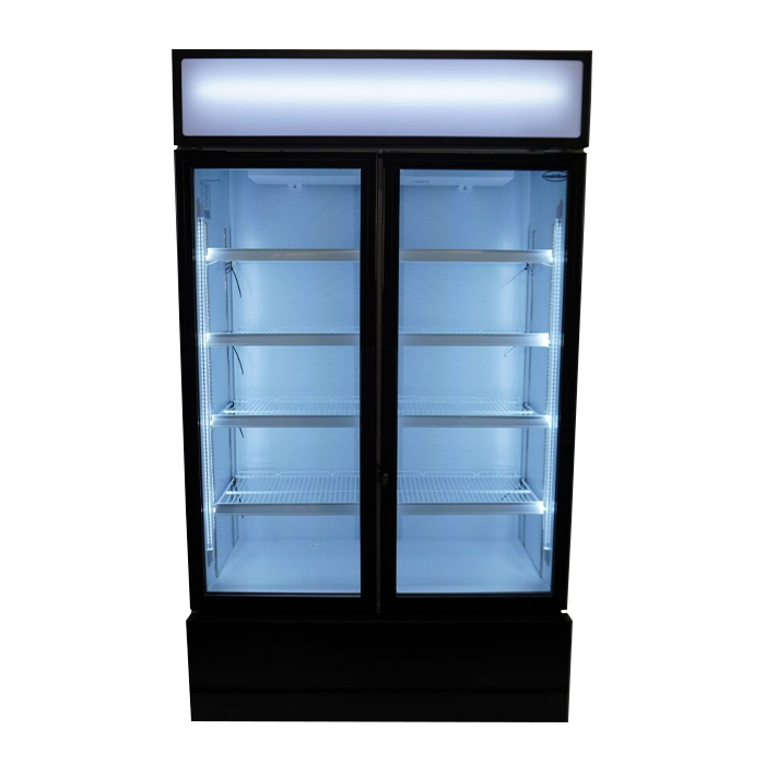 Combisteel Refrigerator 2 Glass Doors Fcu 750