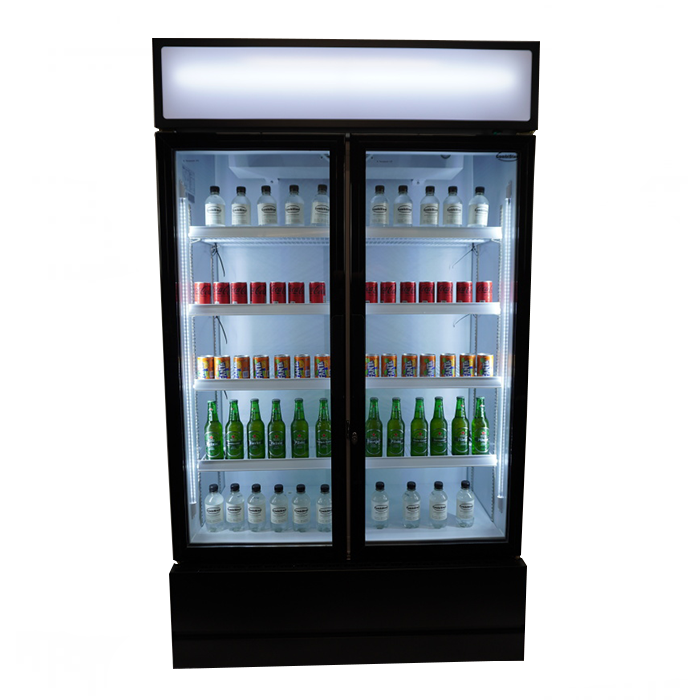 Combisteel Refrigerator 2 Glass Doors Fcu 750