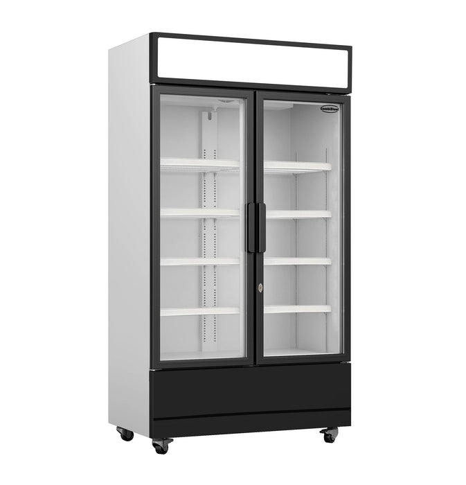 Combisteel Refrigerator 2 Glass Doors Fcu 750