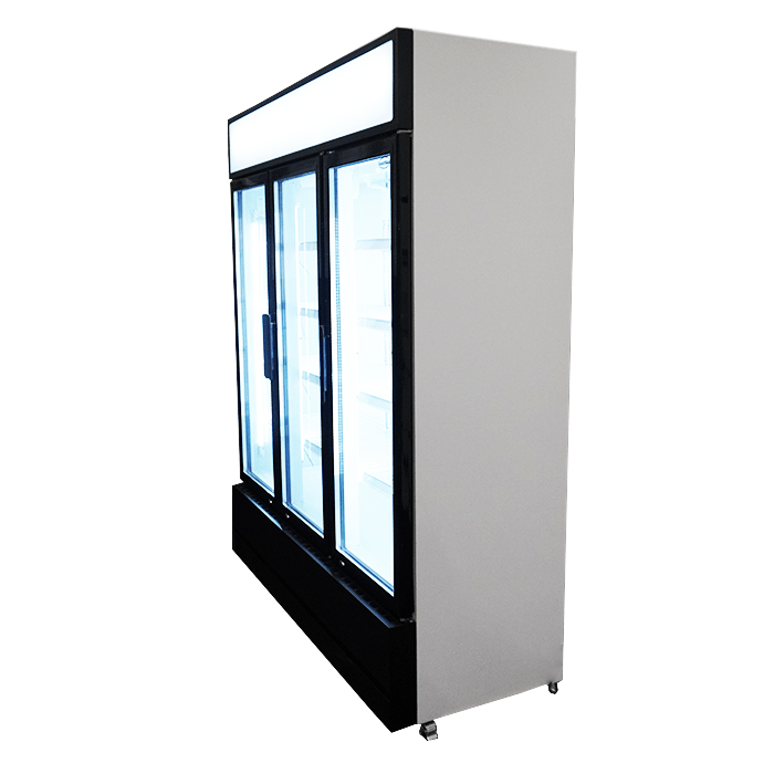 REFRIGERATOR 3 GLASS DOORS FCU-1200