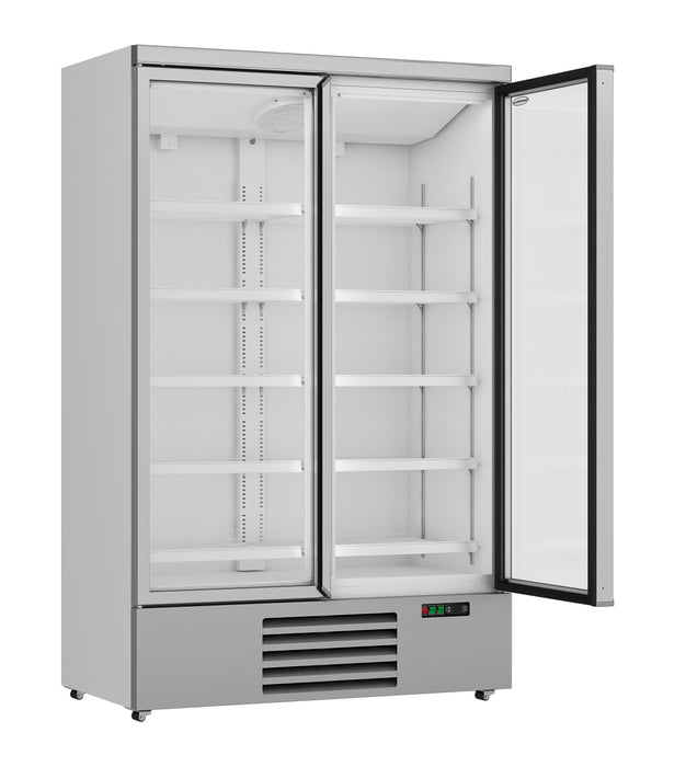 REFRIGERATOR 2 GLASS DOORS JDE-1000R