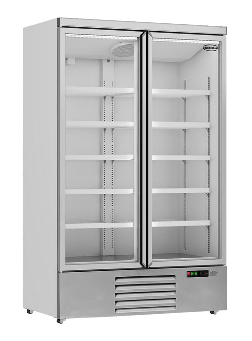 REFRIGERATOR 2 GLASS DOORS JDE-1000R