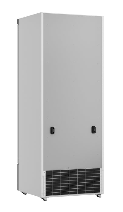 Combisteel Refrigerator JDE-600R - Single Glass Door - 600L Capacity - Ventilated Cooling - LED Lighting - Energy Efficient - White