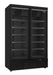Combisteel Freezer 2 Glass Doors Black Jde 1000 F Bl 7455.2245 Combisteel