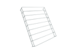 Combisteel Shelf Partitions White Middle 7455.2205 2210 + 7455.2410 2416 + 7455.2905 7455.2281 Combisteel
