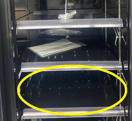 Combisteel Perforated Grid Middle Black For 7455.2235 2240 2415 2417 7455.3215 Combisteel