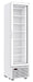 Combisteel Single Glass Door Display Freezer 221 Litre White - 7464.0050 Combisteel