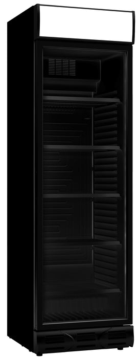 Combisteel Refrigerator 1 Glass Door Black Left Rotating