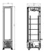 REFRIGERATOR 1 GLASS DOOR BLACK 348L *TRANSPORT ON REQUEST* Combisteel