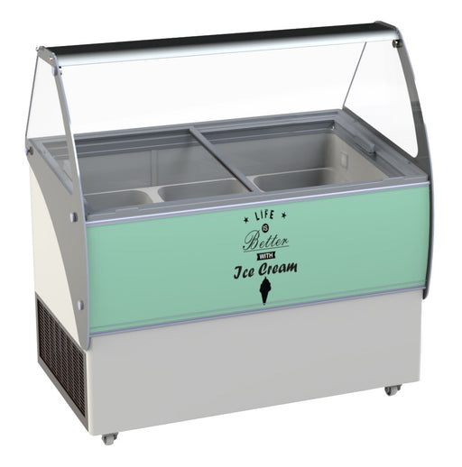 Combisteel Malta Ice Cream Counter Display Freezer 13 x 5 Litre - 7472.0110 Combisteel