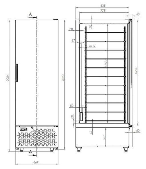 Combisteel Ice Cream Storage Freezer - 7472.0120 Combisteel