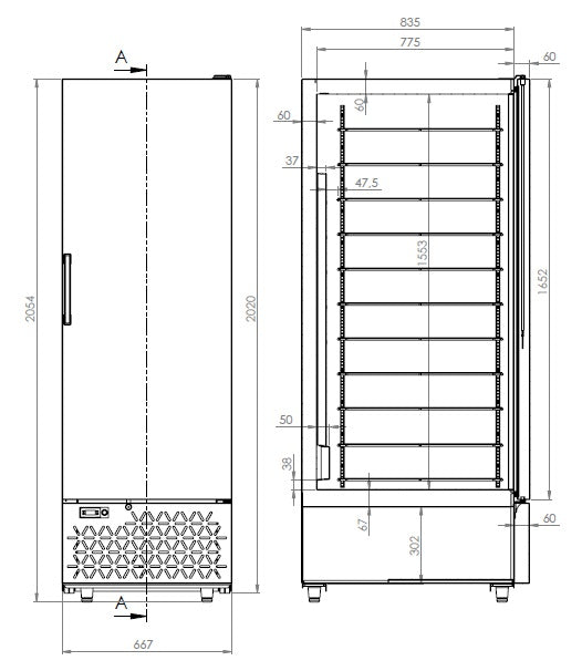 Combisteel Ice Cream Storage Freezer - 7472.0120 Combisteel