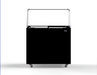 Combisteel Corsica Ice Cream Counter Display Freezer 6 x 5 Litre Black - 7472.0124 Combisteel