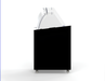 Combisteel Corsica Ice Cream Counter Display Freezer 6 x 5 Litre Black - 7472.0124 Combisteel
