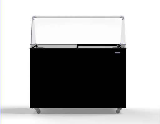 Combisteel Ice Cream Display Java Black 8x5 Ltr - 7472.0129 Combisteel