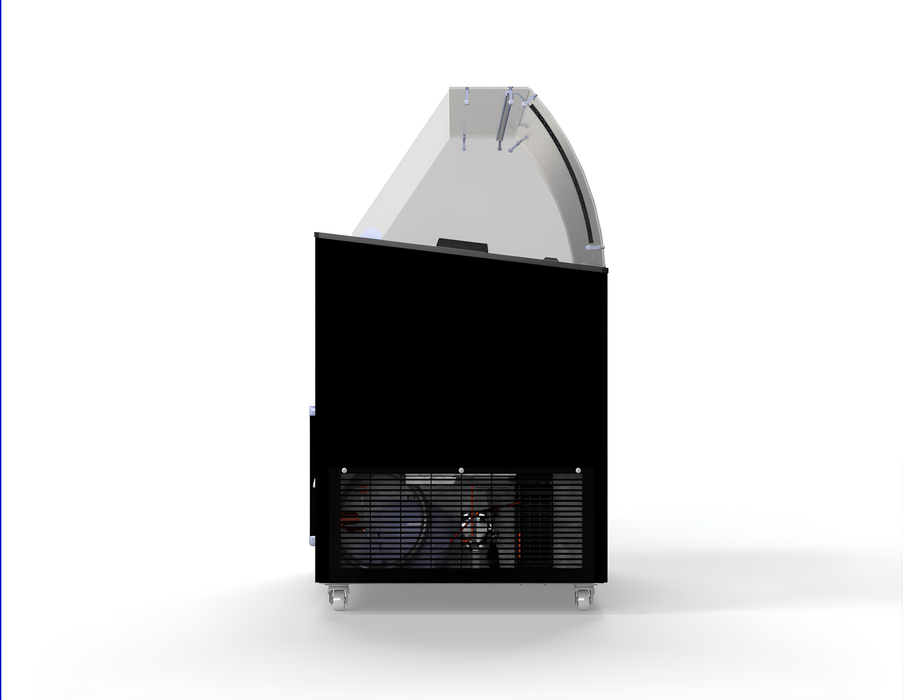 Combisteel Ice Cream Display Java Black 8x5 Ltr - 7472.0129 Combisteel