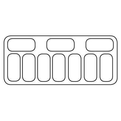 Combisteel Ice Cream Display - Tenerife Model - 10x5L Capacity - 7472.0135 Combisteel