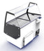 Combisteel Ice Cream Display Cuba - 13x 5L Capacity - Curved Glass - Ventilated Cooling - LED Lighting - Automatic Defrost Combisteel