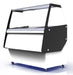 Combisteel Ice Cream Display Cuba - 13x 5L Capacity - Curved Glass - Ventilated Cooling - LED Lighting - Automatic Defrost Combisteel
