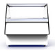 Combisteel Ice Cream Display Cuba - 13x 5L Capacity - Curved Glass - Ventilated Cooling - LED Lighting - Automatic Defrost Combisteel