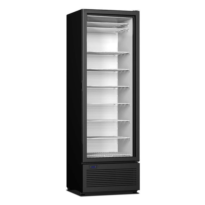 Combisteel Ice Cream Storage Freezer - Glass Door - 400L Capacity - Static Cooling - LED Lighting - -18°C to -25°C Temperature Range - R 290