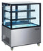 Combisteel Cold Display 270L - Glass Front - Static Cooling - +2/+8°C Temperature Range - LED Lighting - Compact Freestanding Unit Combisteel