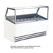 Combisteel Ice Cream Display Phuket - 9x5L Capacity - Static Cooling - LED Lighting - Freestanding - Black - Compact Design - R290 Refrigerant Combisteel