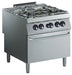 Combisteel Pro 900 Gas Range 4 Bu. With Gas Oven Combisteel