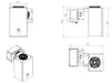 Combisteel Positive Wall Mounted Straddle Type Unit 4,1 6,5 M3 Combisteel