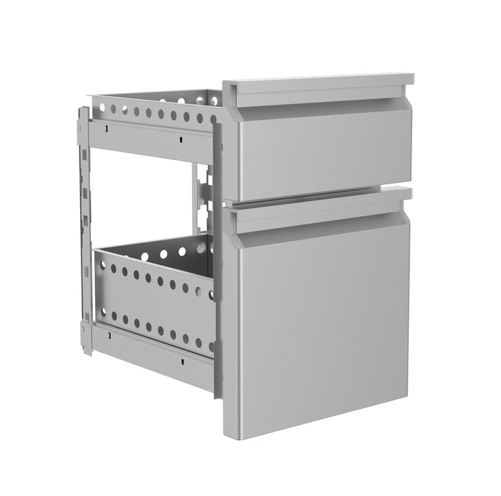 Combisteel Drawerset 2/3 Monoblock Soft Closing Combisteel