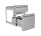 Combisteel Drawerset 2/3 Monoblock Soft Closing Combisteel