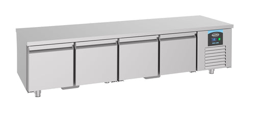 Combisteel Refrigerated Counter 600 Height 4 Doors - 7489.5082 Combisteel
