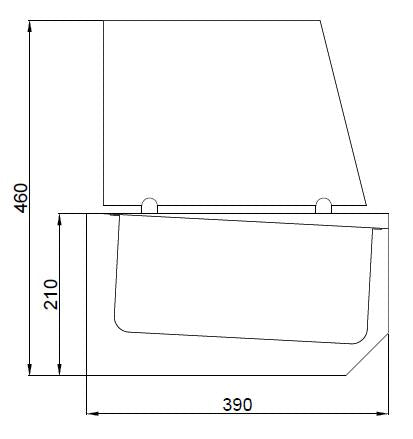 Combisteel Refrigerated Counter Top 10 X 1/3 Gn Combisteel