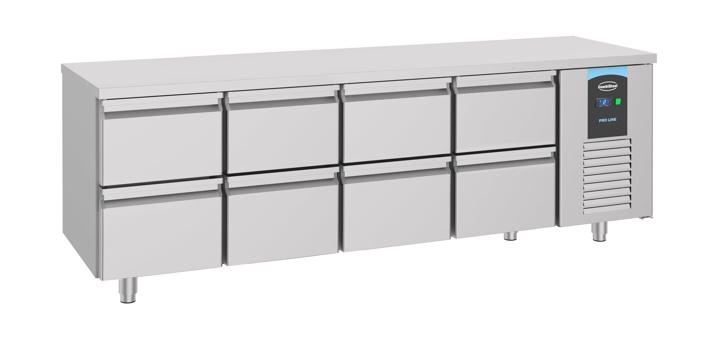 700 REFRIGERATED COUNTER 8 DRAWERS ENERGY LINE Combisteel