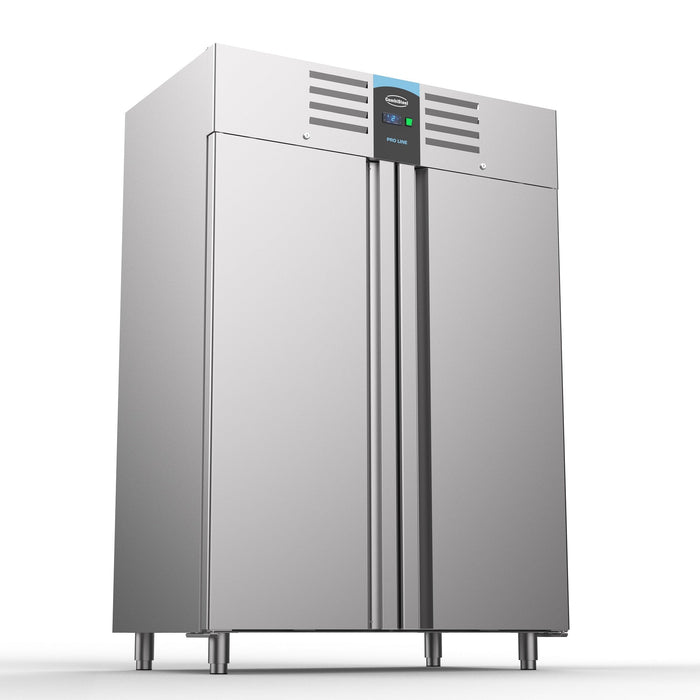 Combisteel Freezer - 1200 L Stainless Steel - Ventilated Cooling - Automatic Defrost - Commercial Grade - Energy-Efficient Design Combisteel