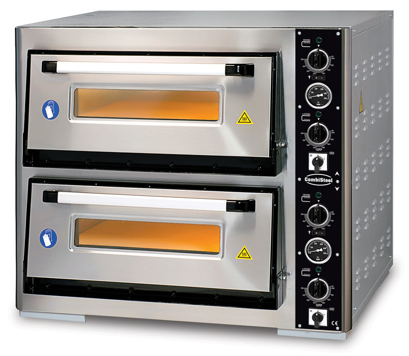 Combisteel Elec. Pizza Oven Double 2 X 6