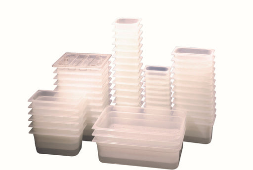 GN CONTAINER POLYPROPYLENE 1/3GN-100MM Combisteel