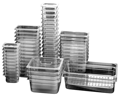 Combisteel GN Container Polycarbonate 1/4 Gn 65 MM 7493.0205 Combisteel