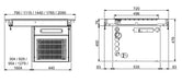 DROP-IN REFRIGERATED TOP UNIT 3/1 Combisteel