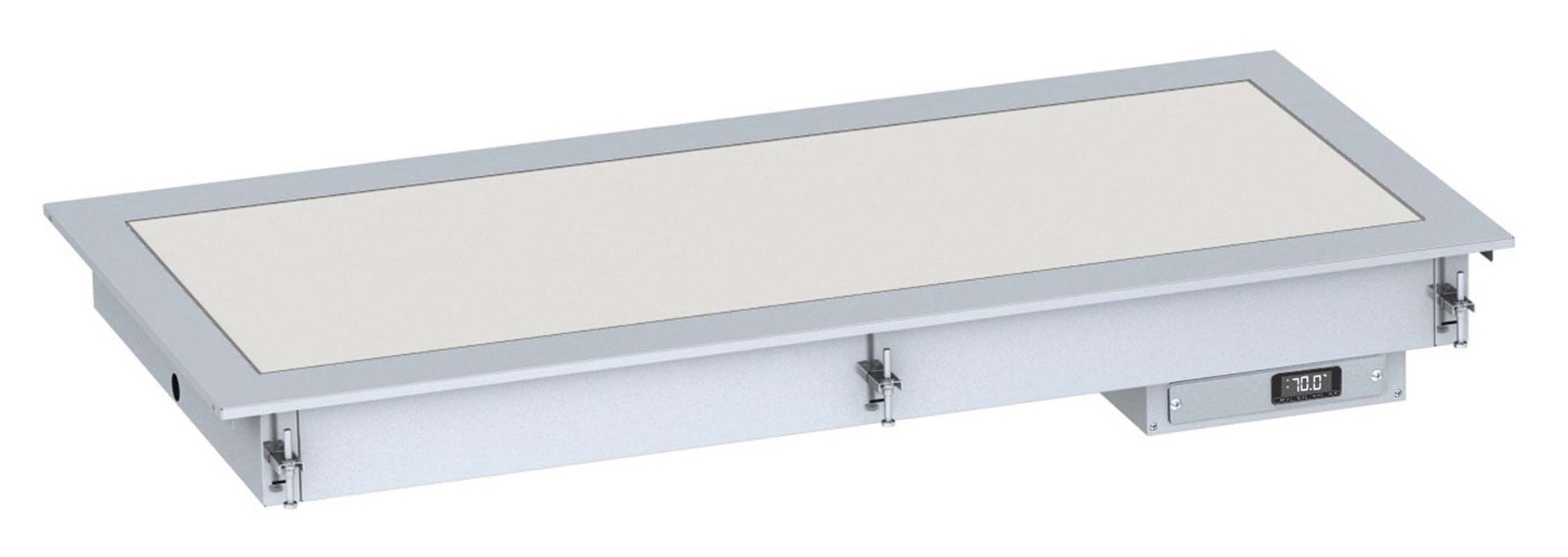DROP-IN HEATED CERAMIC TOP 3/1 - WHITE Combisteel