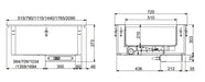DROP-IN BAIN-MARIE UNIT HOT AIR 3/1 Combisteel