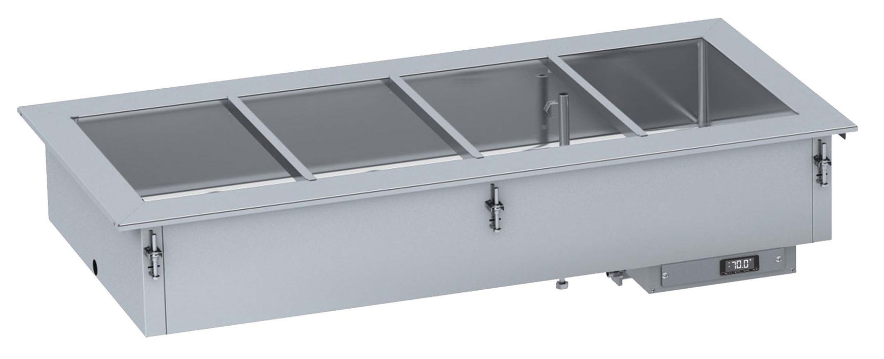 Combisteel Drop In Bain Marie Unit 2/1 Automatic Water Filling