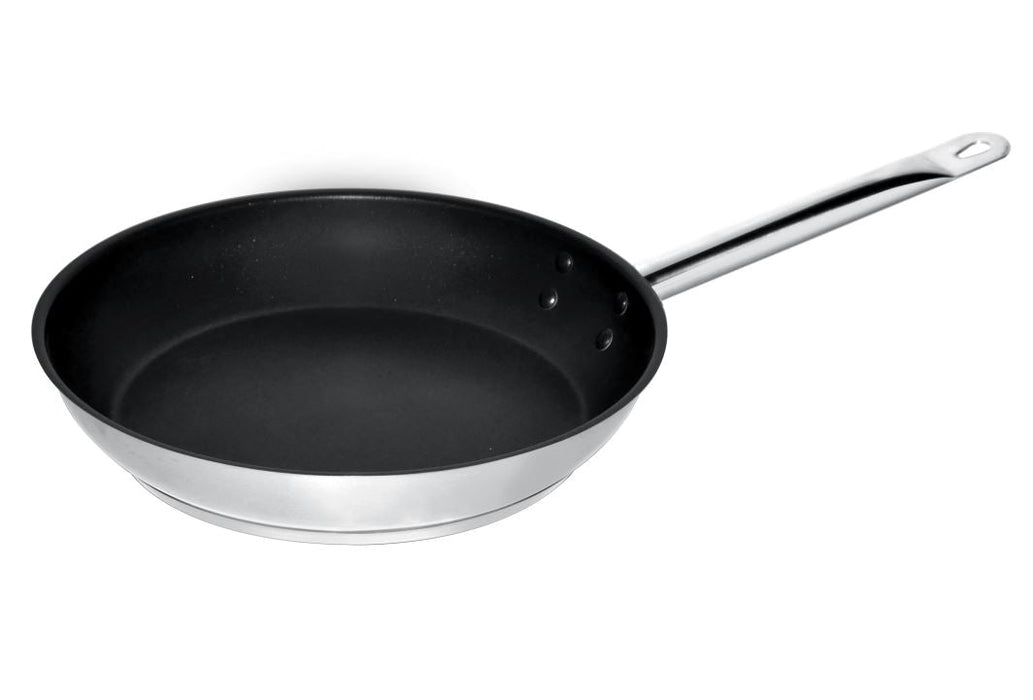 Combisteel Frypan SS + Non Stick Coating ø24 2,3 L Combisteel